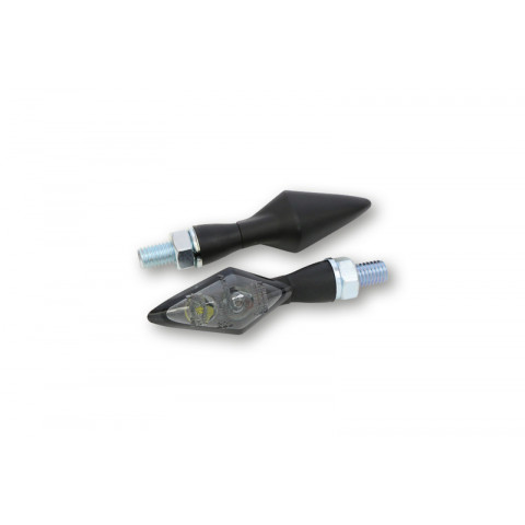 Clignotant et feux de position LED HIGHSIDER pro PEN HEAD DOUBLE 2in1 - noir