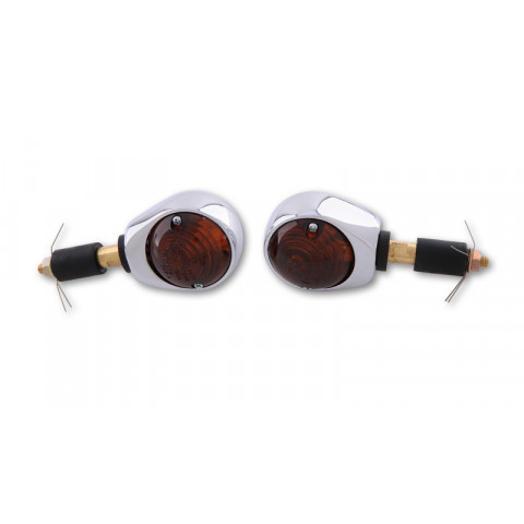 Clignotant de guidon HIGHSIDER smart OCHSENAUGE - verre fumé