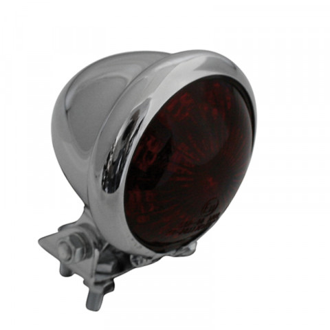 Feu arrière LED HIGHSIDER smart BATES STYLE - chromé