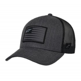 FLAG SNAPBACK HAT BLACK/BLACK OS