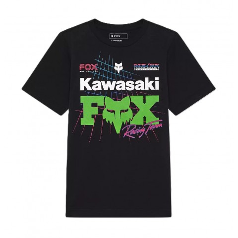 YOUTH FOX X KAWI SS TEE [BLK]