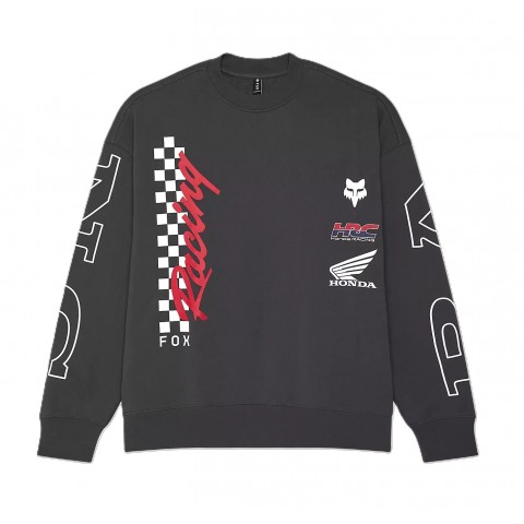 HONDA OVERSIZED FLEECE CREW [DRK SHDW]