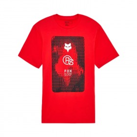 FOX RS SS PREM TEE (RD)