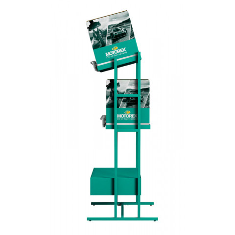 Présentoir MOTOREX Bag-In-Box