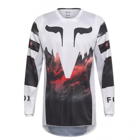 180 KAIROS JERSEY [WHT/FLO RED]