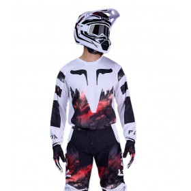 180 KAIROS JERSEY [WHT/FLO RED]