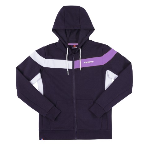 SWEAT CAPUCHE ZIPPE RACING FEMME