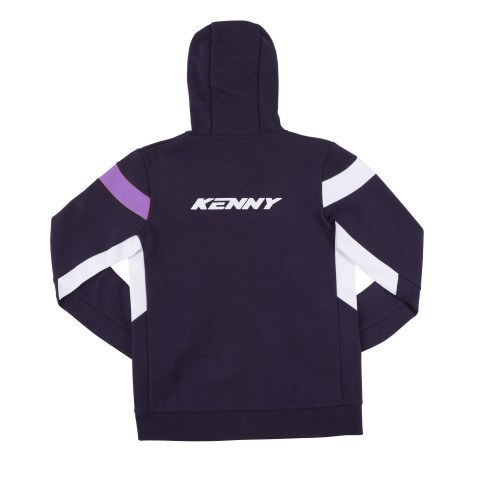 SWEAT CAPUCHE ZIPPE RACING FEMME