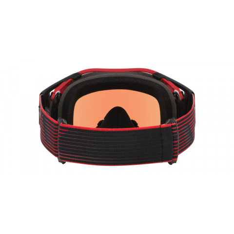 Masque OAKLEY Airbrake MX - Red Motion écran Prizm MX Torch Iridium