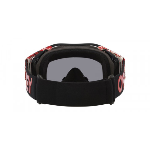Masque OAKLEY O-Frame MX Heritage - Red Eddie écran gris foncé