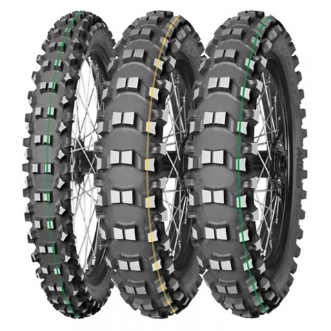 Pneu MITAS TERRA FORCE-EX SM 140/80-18 70M TT SUPER YELLOW M+S