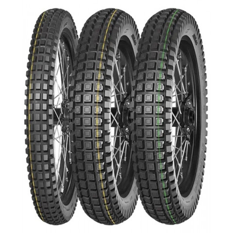 Pneu MITAS ENDURO HYBRID 120/100-18 (4.00-18) 68P TL/TT SUPER LIGHT GREEN M+S