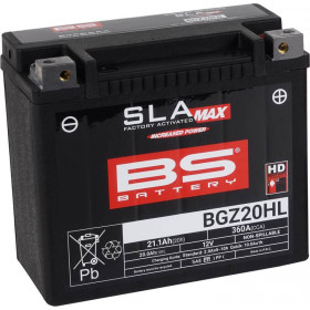 Batterie BS BATTERY SLA Max sans entretien activée usine - BGZ20HL Batterie BS BATTERY SLA Max sans entretien activée usine - BGZ20HL