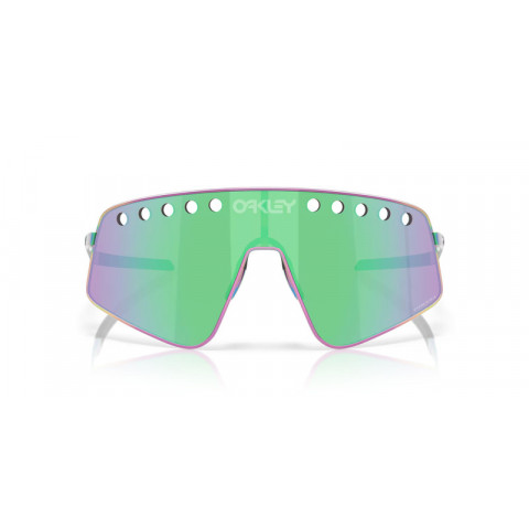 Lunettes de soleil OAKLEY Sutro TI Sweep - Polished Oil Slick écran Prizm Road Jade 