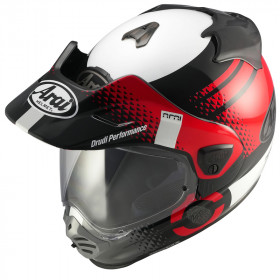 Casque ARAI TOUR-X5 Print - rouge Casque ARAI TOUR-X5 Print - rouge