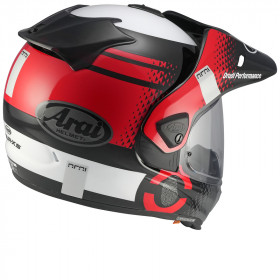 Casque ARAI TOUR-X5 Print - rouge Casque ARAI TOUR-X5 Print - rouge