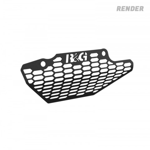 Grille de collecteur R&G RACING Pro - noir Grille de collecteur R&G RACING Pro - noir