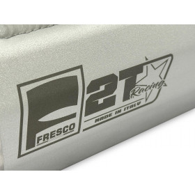 Silencieux FRESCO Carby aluminium blanc/casquette carbone Silencieux FRESCO Carby aluminium blanc/casquette carbone