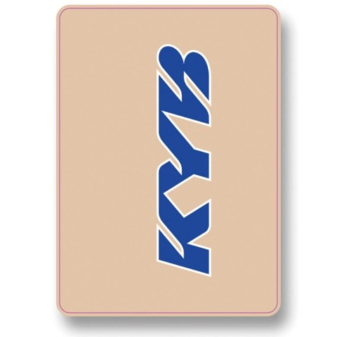 AUTOCCOLANTS DE FOURCHE KYB BLEUE