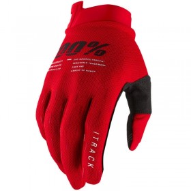 ITRACK ROUGE GANTS 100% - TAILLE S