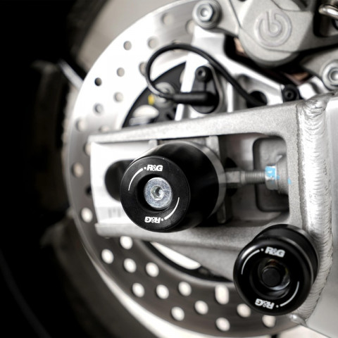 Protection de bras oscillant et d'axe de roue arrière R&G RACING