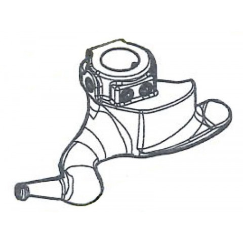 Tête de montage standard BIHR pour démonte-pneus