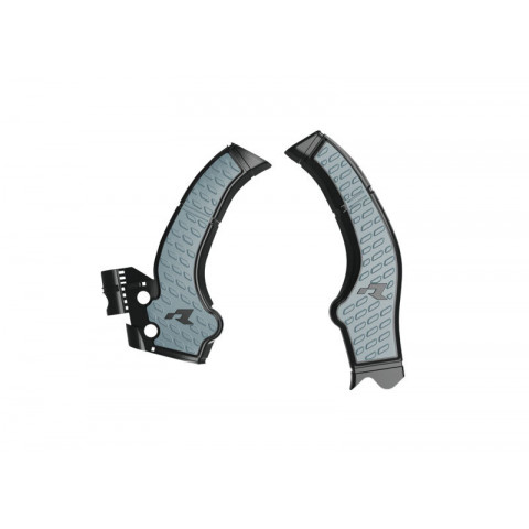 Protections de cadre RACETECH - noir/gris