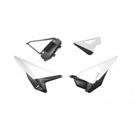 Kit plaques latérales RACETECH Revolution - blanc