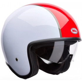 Casque BELL TX501 - Rally Red/White