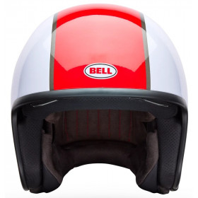Casque BELL TX501 - Rally Red/White