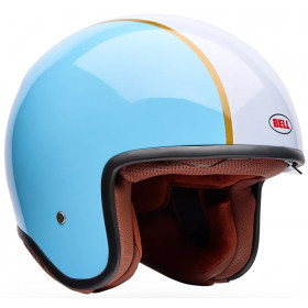 Casque BELL TX501 - Rally Blue/White