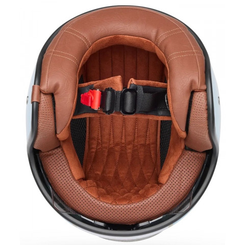 Casque BELL TX501 - Rally Blue/White