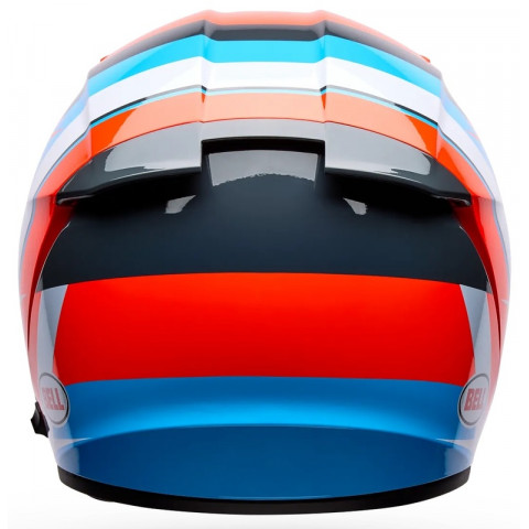 Casque BELL Lithium - Nova Orange/Blue