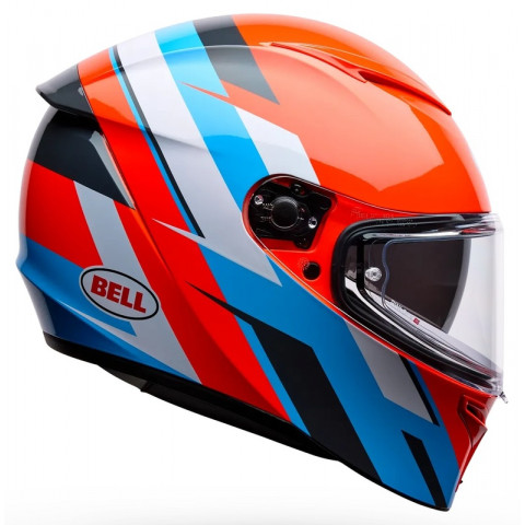 Casque BELL Lithium - Nova Orange/Blue