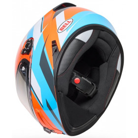 Casque BELL Lithium - Nova Orange/Blue