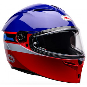 Casque BELL Lithium - Motion Blue/Red