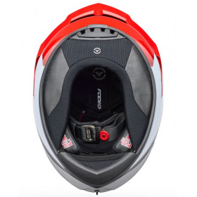 Casque BELL Race Star DLX Flex - Fluid Red/White