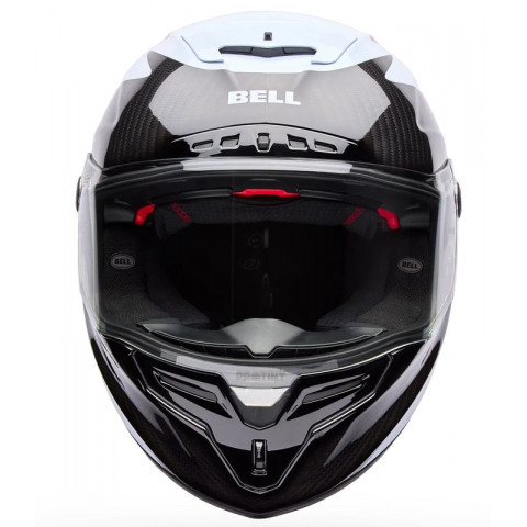 Casque BELL Race Star DLX Flex - Fluid Red/White