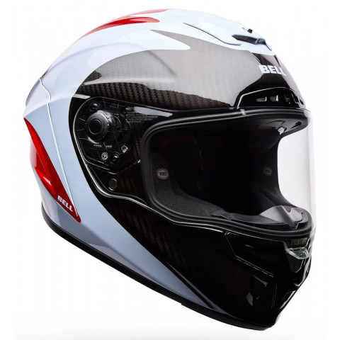Casque BELL Race Star DLX Flex - Fluid Red/White