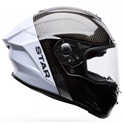 Casque BELL Race Star DLX Flex - Strike Silver/White