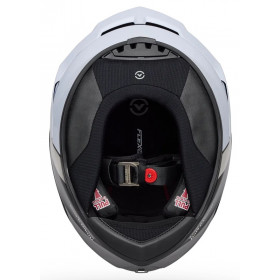 Casque BELL Race Star DLX Flex - Strike Silver/White