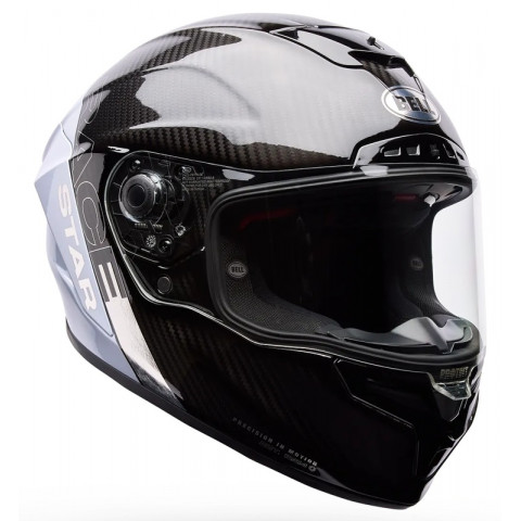 Casque BELL Race Star DLX Flex - Strike Silver/White