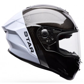 Casque BELL Race Star DLX Flex - Strike Silver/White