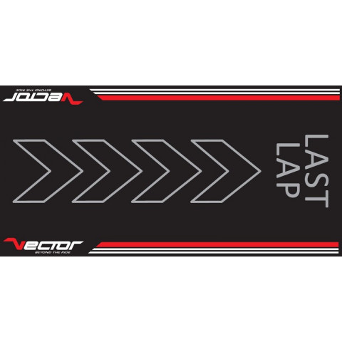 VECTOR Tapis de Paddock PRO - FIM - 200 x 100 cm - LAST LAP