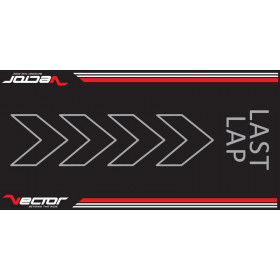 VECTOR Tapis de Paddock PRO - FIM - 200 x 100 cm - LAST LAP