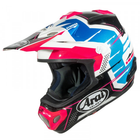 Casque ARAI MX-V EVO Stingray - rose