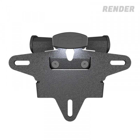 Support de plaque R&G RACING - noir
