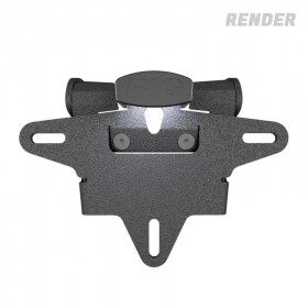 Support de plaque R&G RACING - noir