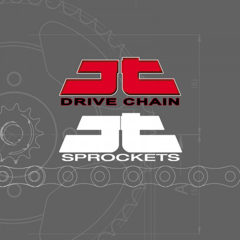 Kit chaîne JT 420HDR 13/46-120 - couronne standard