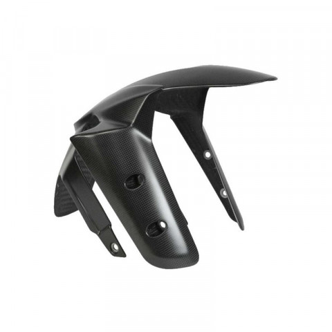 Garde-boue avant avec pare-chaîne LIGHTECH carbone brillant